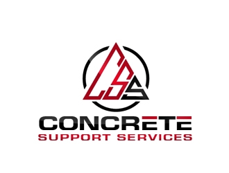 Concrete Support Services (CSS) logo design by samueljho