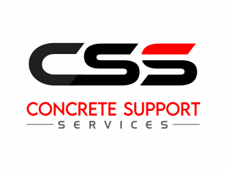 Concrete Support Services (CSS) logo design by up2date