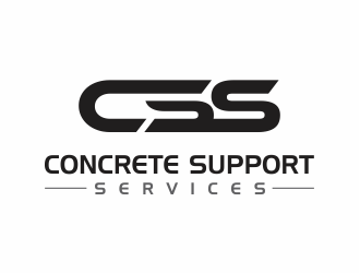 Concrete Support Services (CSS) logo design by up2date
