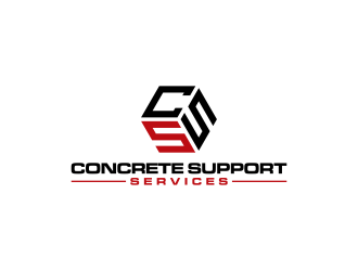 Concrete Support Services (CSS) logo design by RIANW