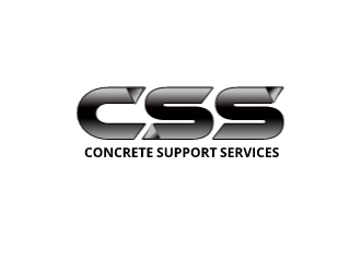 Concrete Support Services (CSS) logo design by Rexx