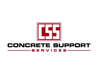 Concrete Support Services (CSS) logo design by Mirza