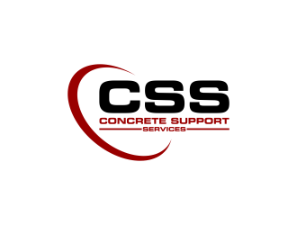 Concrete Support Services (CSS) logo design by IrvanB