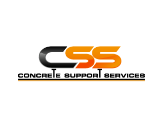 Concrete Support Services (CSS) logo design by WRDY