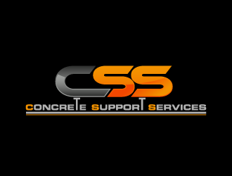 Concrete Support Services (CSS) logo design by WRDY