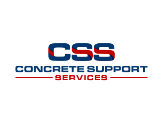 Concrete Support Services (CSS) logo design by cahyobragas