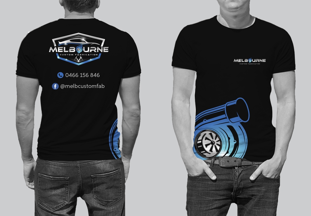 Melbourne Custom Fabrication logo design by DreamLogoDesign