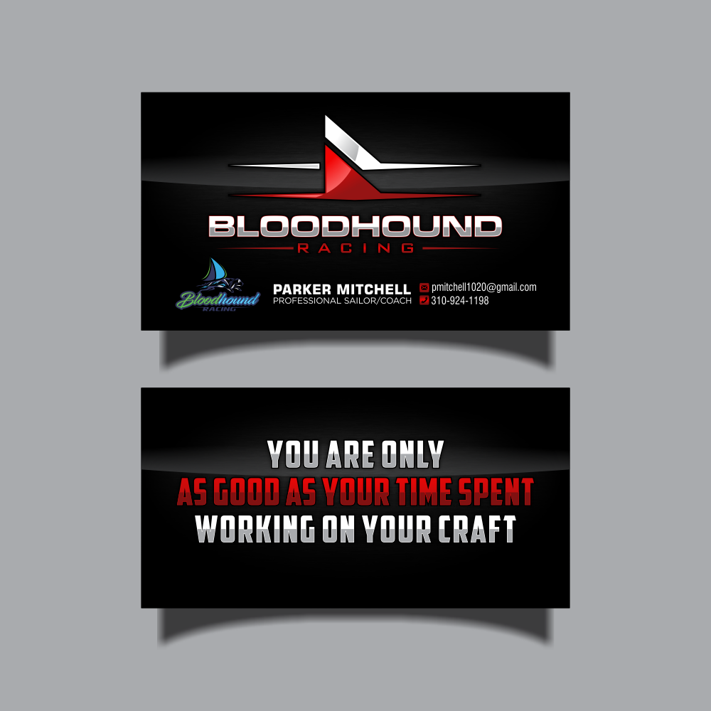 Bloodhound Racing logo design by agus
