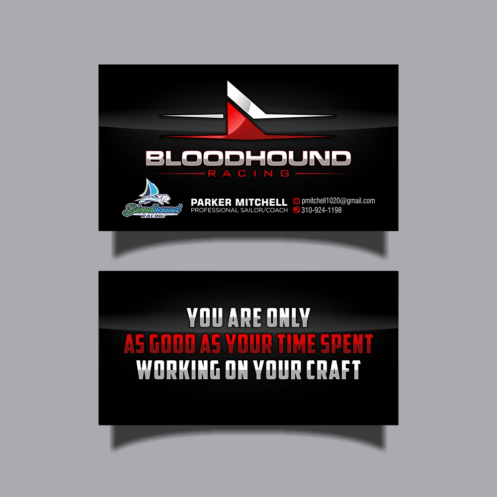 Bloodhound Racing logo design by agus