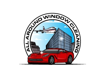 All Around Window Tinting  logo design by AamirKhan