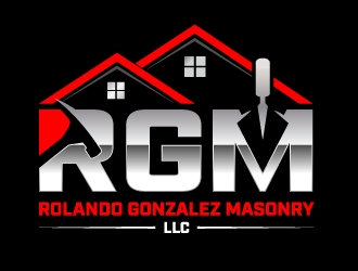 Rolando Gonzalez Masonry LLC  logo design by jaize