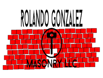 Rolando Gonzalez Masonry LLC  logo design by kitaro