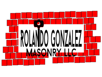 Rolando Gonzalez Masonry LLC  logo design by kitaro