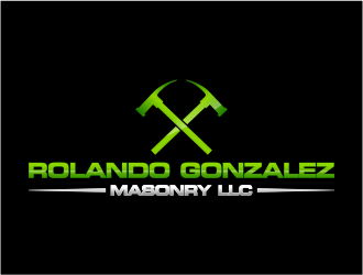 Rolando Gonzalez Masonry LLC  logo design by meliodas