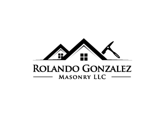 Rolando Gonzalez Masonry LLC  logo design by crazher