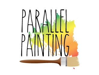 Parallel Painting logo design by kakikukeju