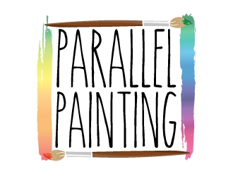 Parallel Painting logo design by kakikukeju