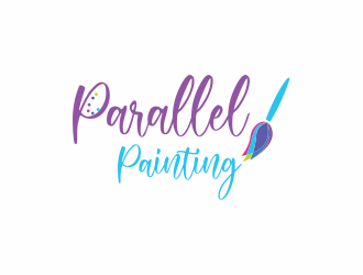 Parallel Painting logo design by luckyprasetyo