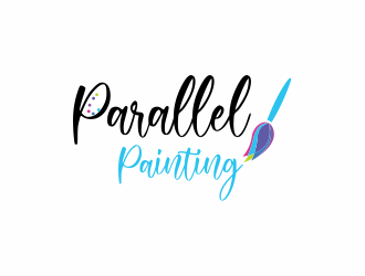Parallel Painting logo design by luckyprasetyo