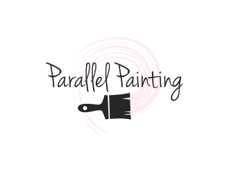 Parallel Painting logo design by giphone