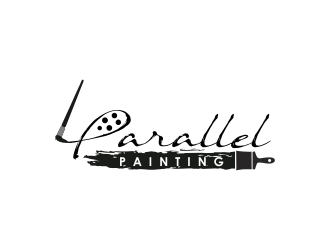 Parallel Painting logo design by giphone