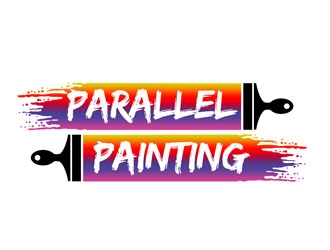 Parallel Painting logo design by kunejo