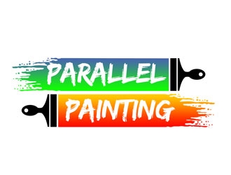 Parallel Painting logo design by kunejo