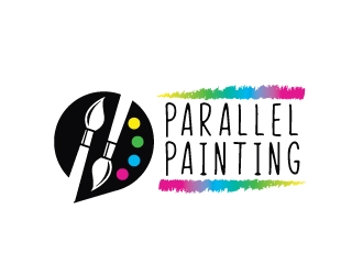Parallel Painting logo design by Foxcody