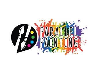 Parallel Painting logo design by Foxcody