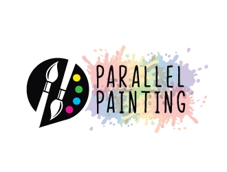 Parallel Painting logo design by Foxcody