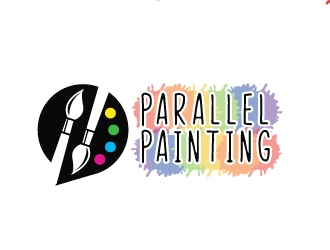 Parallel Painting logo design by Foxcody