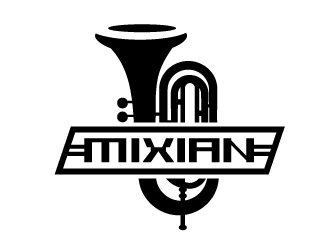 Mixian logo design by usashi