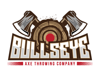 Bullseye Axe Throwing Company logo design by PRN123