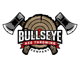 Bullseye Axe Throwing Company logo design by jaize