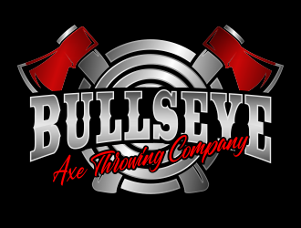 Bullseye Axe Throwing Company logo design by Cekot_Art