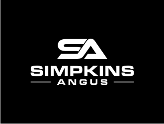 Simpkins Angus logo design by asyqh