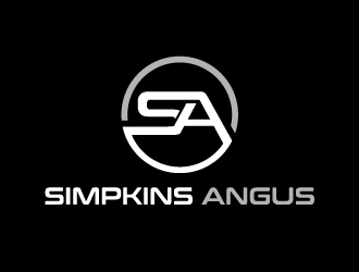 Simpkins Angus logo design by axel182