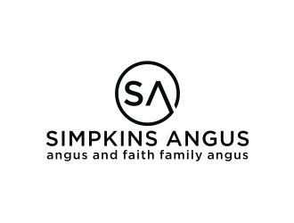 Simpkins Angus logo design by logitec