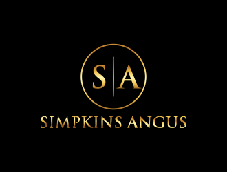 Simpkins Angus logo design by luckyprasetyo