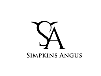 Simpkins Angus logo design by Rossee