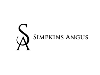 Simpkins Angus logo design by Rossee