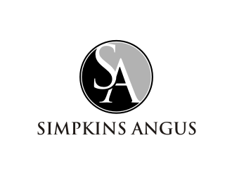 Simpkins Angus logo design by Barkah