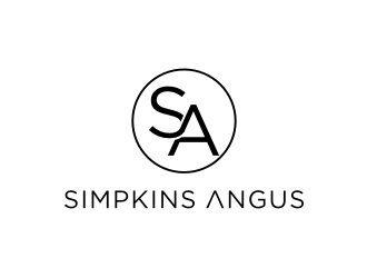 Simpkins Angus logo design by Barkah