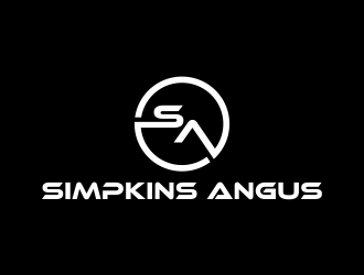 Simpkins Angus logo design by eagerly