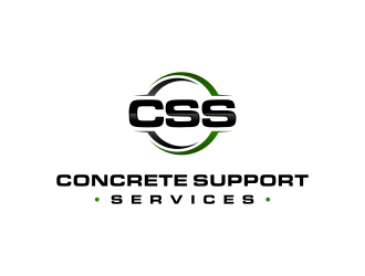 Concrete Support Services (CSS) logo design by FloVal