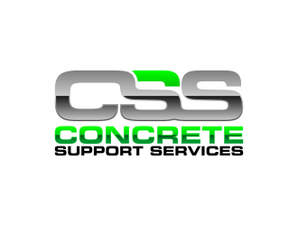 Concrete Support Services (CSS) logo design by ekitessar