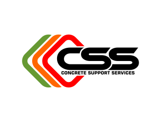 Concrete Support Services (CSS) logo design by ekitessar