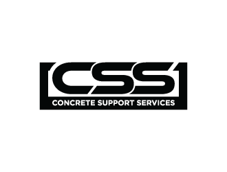 Concrete Support Services (CSS) logo design by BTmont