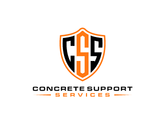 Concrete Support Services (CSS) logo design by jancok