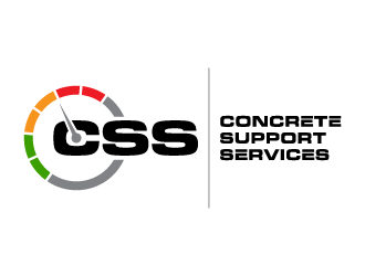 Concrete Support Services (CSS) logo design by Andri